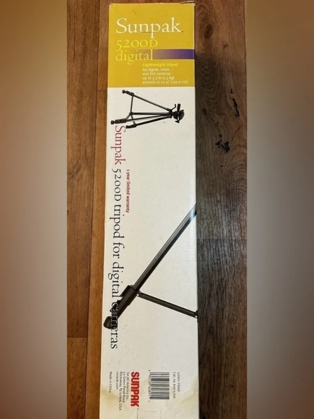 Sunpak 5200D Digital Lightweight Tripod For Camera 059